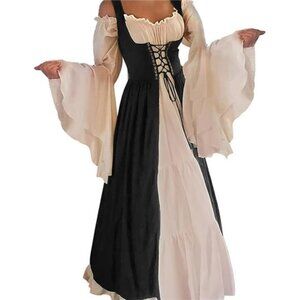 Women's Medieval Renaissance Overdress Cosplay Costume